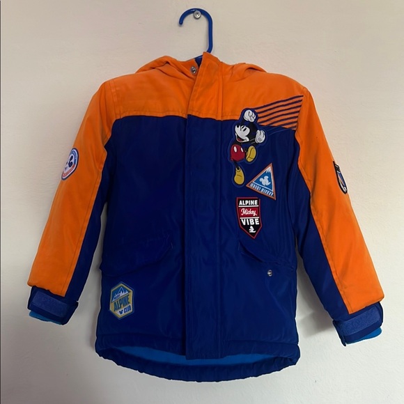Disney Kids Jacket - Orange and Blue - Picture 1 of 3